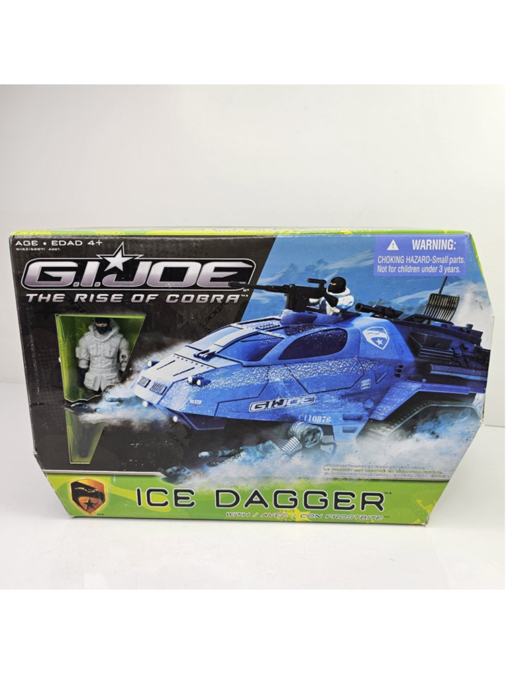 SEALED G.I. Joe The Rise of the Cobra ROC Ice Dagger with Frostbite BRAND NEW